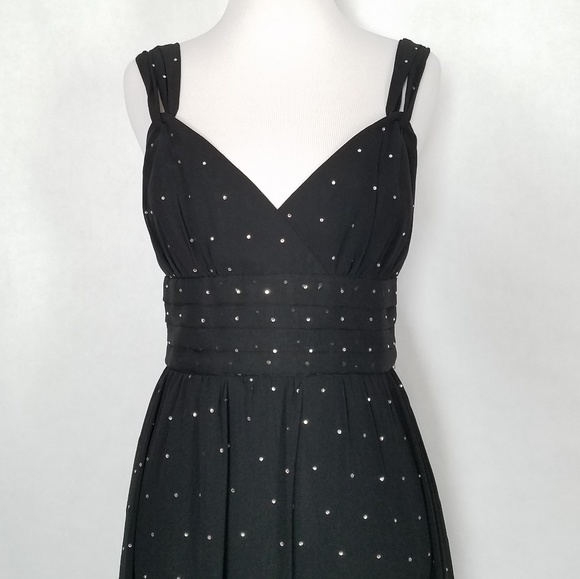 Shoshanna Crystal Embellished Fit And Flare Dress - Picture 4 of 6